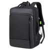 Business waterproof bag expandable USB charging backpack 15-16 inch computer backpack