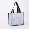 High-quality woven handheld tote bag, large-capacity PVC toiletry bag