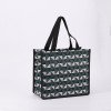 High-quality woven handheld tote bag, large-capacity PVC toiletry bag