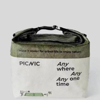 DuPont Insulated Bag DuPont Paper Lunch Box Bag Student Work Lunch Box Bag Aluminum Foil Insulated DuPont Paper Lunch Box