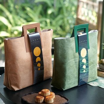 Dupont paper handbag holiday gift shopping bag cultural and creative peripheral environmental protection bag