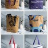 DuPont paper bag waterproof rub pattern custom logo advertising bag Mid-Autumn Festival paper bag washable crossbody tote bag