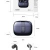 Customized OEM cross-border foreign trade popular earbud sports wireless headphones with long battery life smart noise-canceling Bluetooth headphones