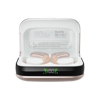 Intelligent Noise Reduction Bilateral Stereo Over-Ear Wireless Earphones Tpyc-c Bluetooth Earphones