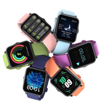 S80pro ultra-thin life waterproof smart watch healthy body temperature sleep sports square screen smart watch