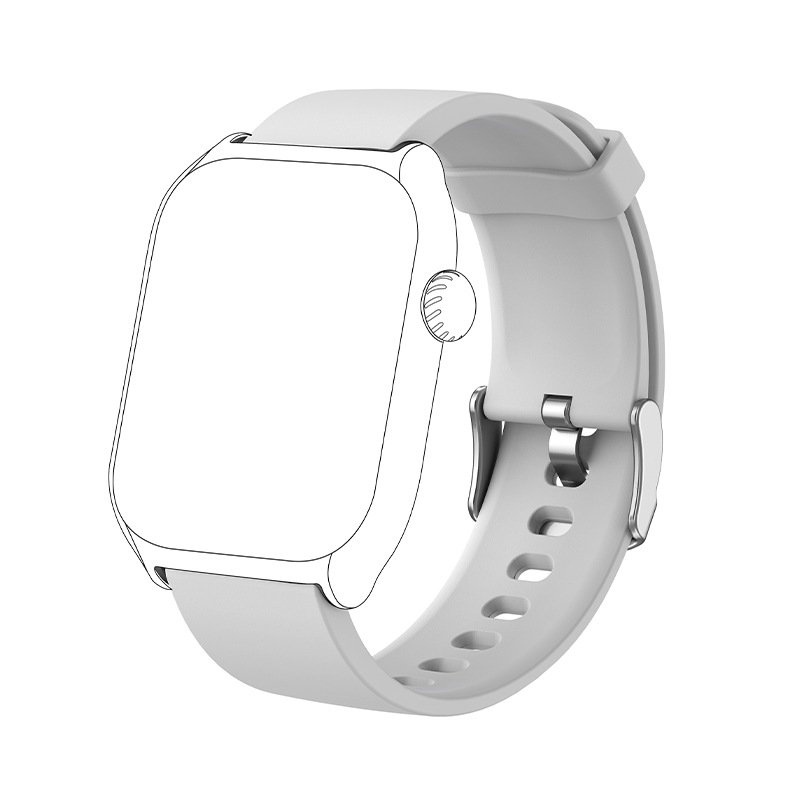 Hypoallergenic silicone strap, bracelet watch waterproof, wear-resistant, dirt-resistant, soft Morandi fashionable silicone strap