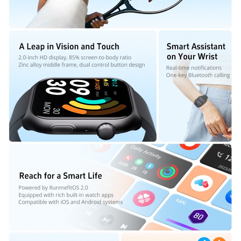 GTS7 Pro new design smart watch customized f 
unction button