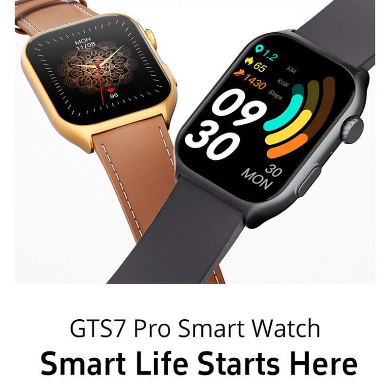 GTS7 Pro new design smart watch customized f 
unction button