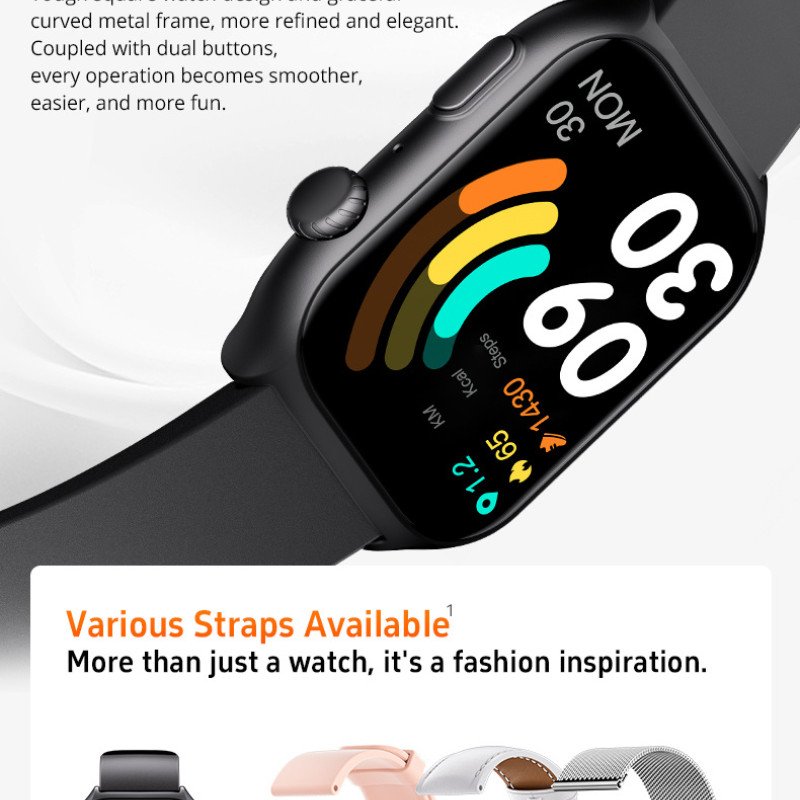GTS7 Pro new design smart watch customized f 
unction button