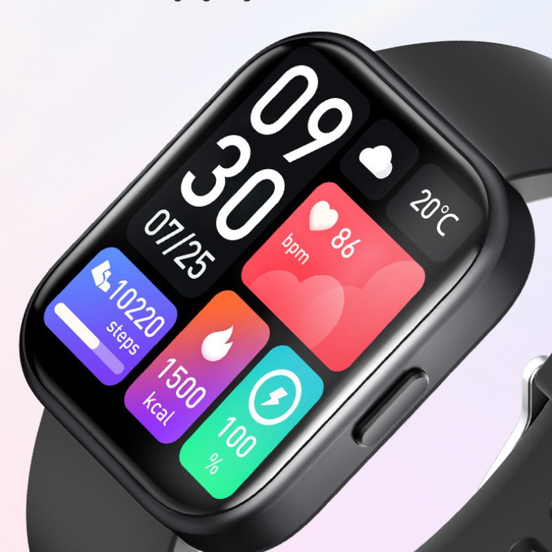 Runmefit GTS6 smart watch blood pressure measuring