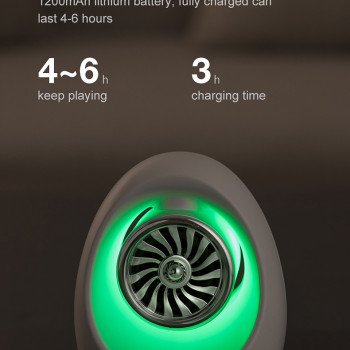 New bluetooth speaker ambient light led bedside colorful night light