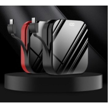 20000A digital display power bank mini full screen large capacity mobile phone portable power bank