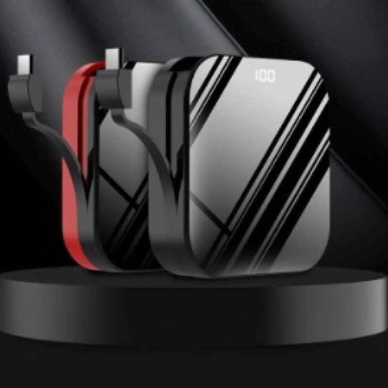 20000A digital display power bank mini full screen large capacity mobile phone portable power bank