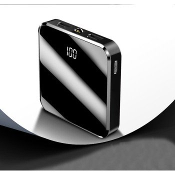 20000A digital display power bank mini full screen large capacity mobile phone portable power bank