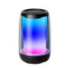 Pulse E4mini Bluetooth speaker RGB fully transparent light plug-in card small audio TWS Bluetooth speaker