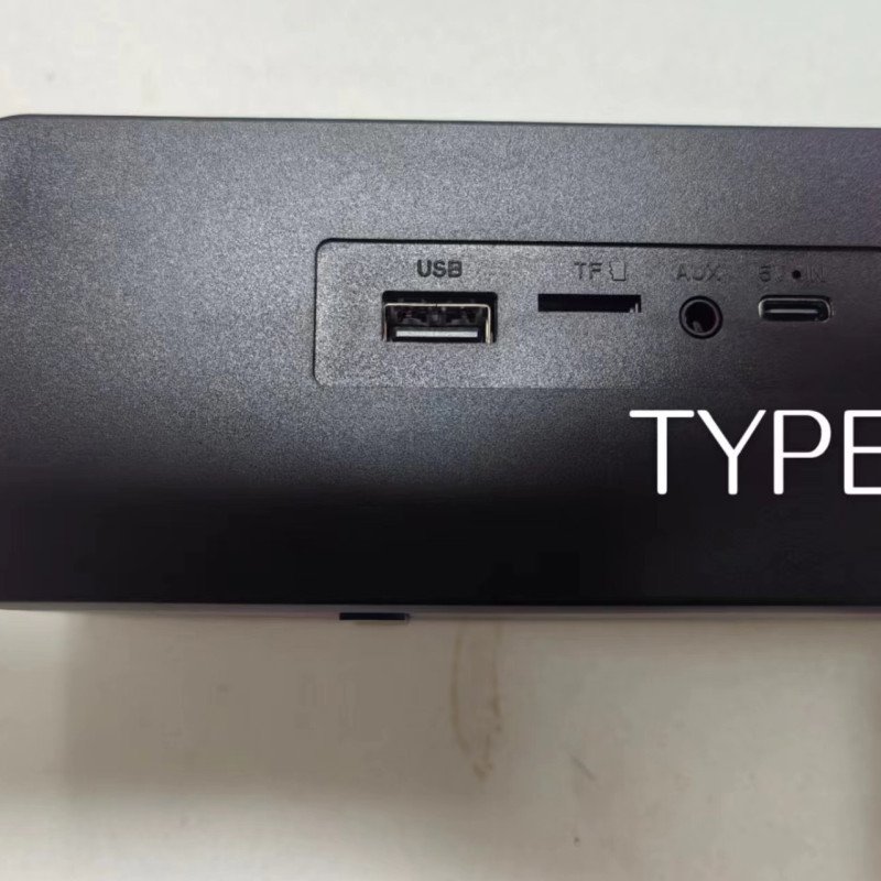 Mini Bluetooth speaker Portable Outdoor speaker Bottom speaker Sound Blaster TYPE-C Charging Port Long speaker