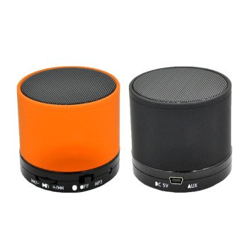 Mini Bluetooth small speaker S10 small steel gun subwoofer card speaker portable household travel camping iron