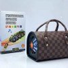 4-inch portable Bluetooth speaker with microphone card for radio reception, camouflage gift, desktop wireless flashing speaker