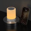 Colorful Pat Light Wireless Bluetooth Speaker Smart Creative Portable Night Speaker
