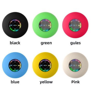 Bathroom waterproof Bluetooth speaker cross-border with large suction cup mini wireless portable small speaker