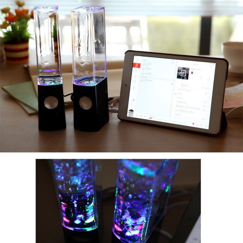 Creative Bluetooth Water Dancing Fountain speaker Fountain Bluetooth speaker USB Computer speaker
