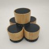 S10 Wooden Environmentally Friendly Bluetooth speaker Mini Bamboo Wireless Card Subwoofer
