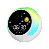 Alarm clock function, multi-color adjustable light, sleep music, Bluetooth speaker