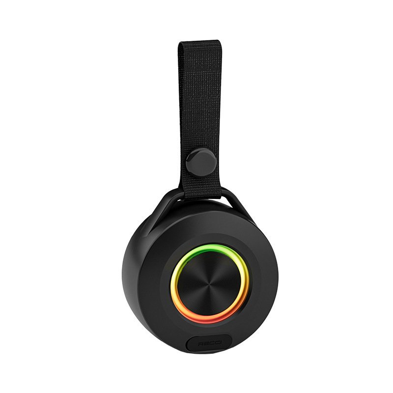 Waterproof Bluetooth speaker Cross-border Electronic Products Portable Wireless speaker Cycling Pendant LED Colorful Light Small speaker