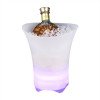 Wireless Bluetooth speaker ice bucket colorful LED light breathing light outdoor home KTV bar pp plastic wine barrel audio