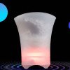 Wireless Bluetooth speaker ice bucket colorful LED light breathing light outdoor home KTV bar pp plastic wine barrel audio