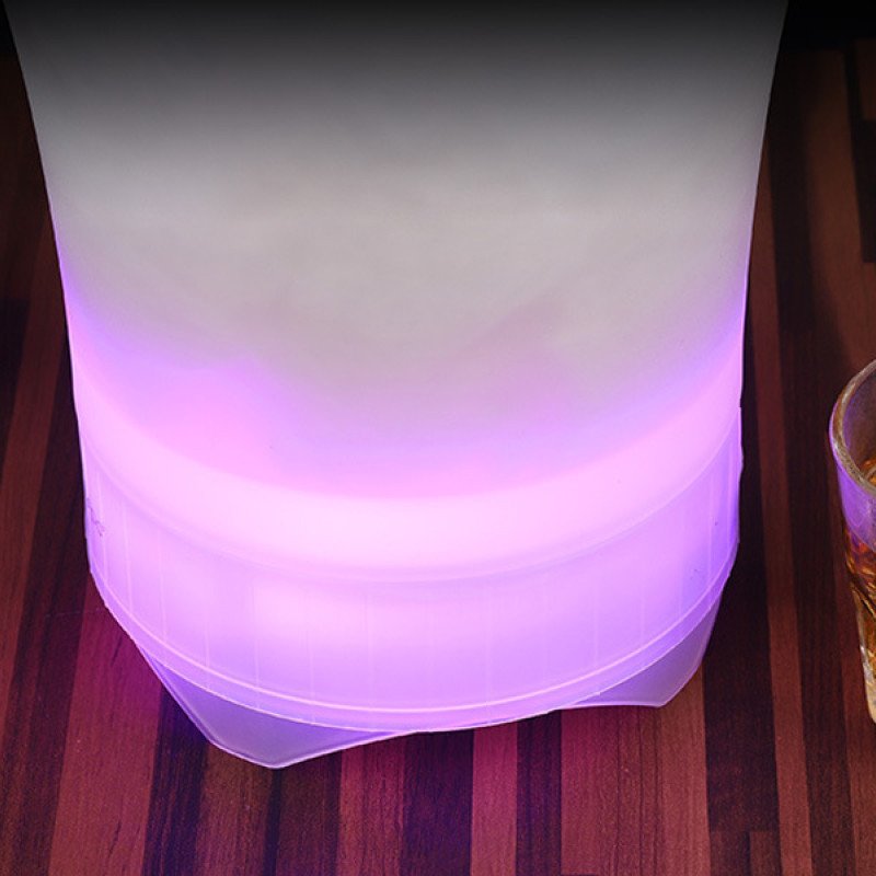Wireless Bluetooth speaker ice bucket colorful LED light breathing light outdoor home KTV bar pp plastic wine barrel audio