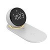 multifunctional Bluetooth speaker home atmosphere night light clock mobile phone wireless charging speaker