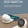 multifunctional Bluetooth speaker home atmosphere night light clock mobile phone wireless charging speaker