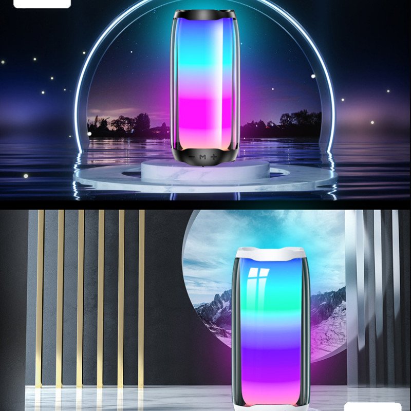 Pluse4 pulsating Bluetooth speaker LED colorful high-quality subwoofer