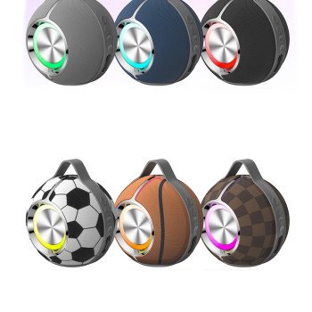 Creative spherical Bluetooth audio high-power home karaoke speaker outdoor desktop subwoofer card bluetooth speaker