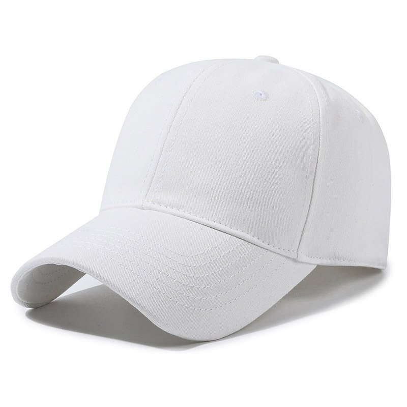 Customized logo solid color cap hard top baseball hat