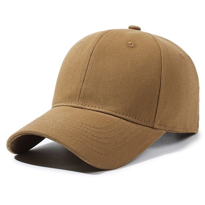 Customized logo solid color cap hard top baseball hat