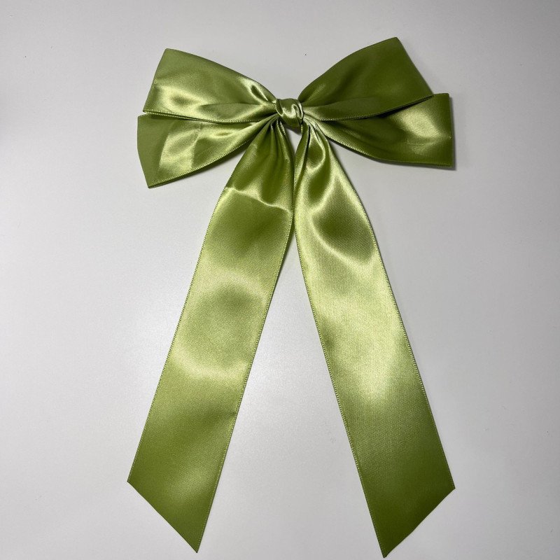 Ribbon large spring clip bow, princess hair clip