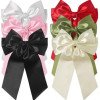 Ribbon large spring clip bow, princess hair clip