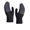Touch screen gloves for men, winter cycling, anti cold yarn knitting, double-layer thickened and plush, winter student warmth cycling