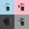 Fitness gloves for men and women, half finger lifting, gym dumbbell exercise, sports cycling, anti slip, breathable wrist protection XG07