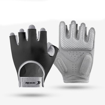New fitness gloves for men and women outdoor sports, anti slip and shock-absorbing, breathable riding gloves, half finger wear-resistant XG57