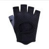 Half finger outdoor sports cycling men and women mountaineering fitness yoga driving shock absorption anti slip dew finger breathable gloves