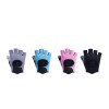 Half finger outdoor sports cycling men and women mountaineering fitness yoga driving shock absorption anti slip dew finger breathable gloves