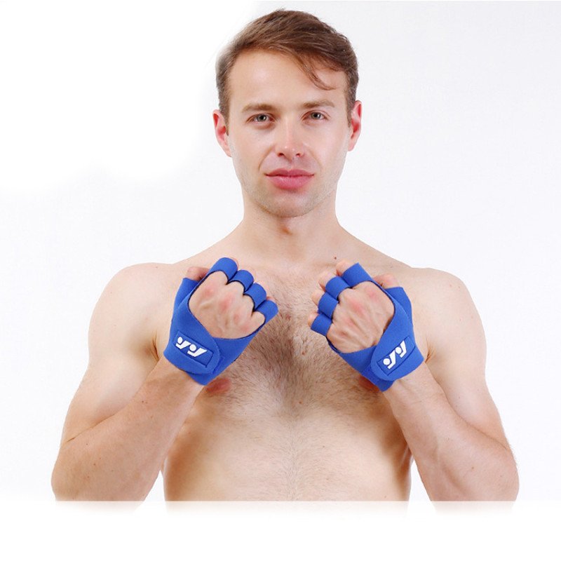 Sports Half Finger Gloves Mountaineering Bicycle Diving Material Breathable Non slip Fitness Gloves