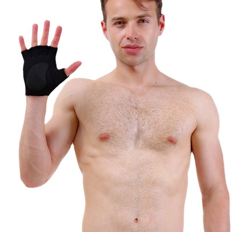 Sports Half Finger Gloves Mountaineering Bicycle Diving Material Breathable Non slip Fitness Gloves