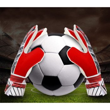 Children's adult football goalkeeper gloves latex anti-collision finger protection goalkeeper gloves hand protection
