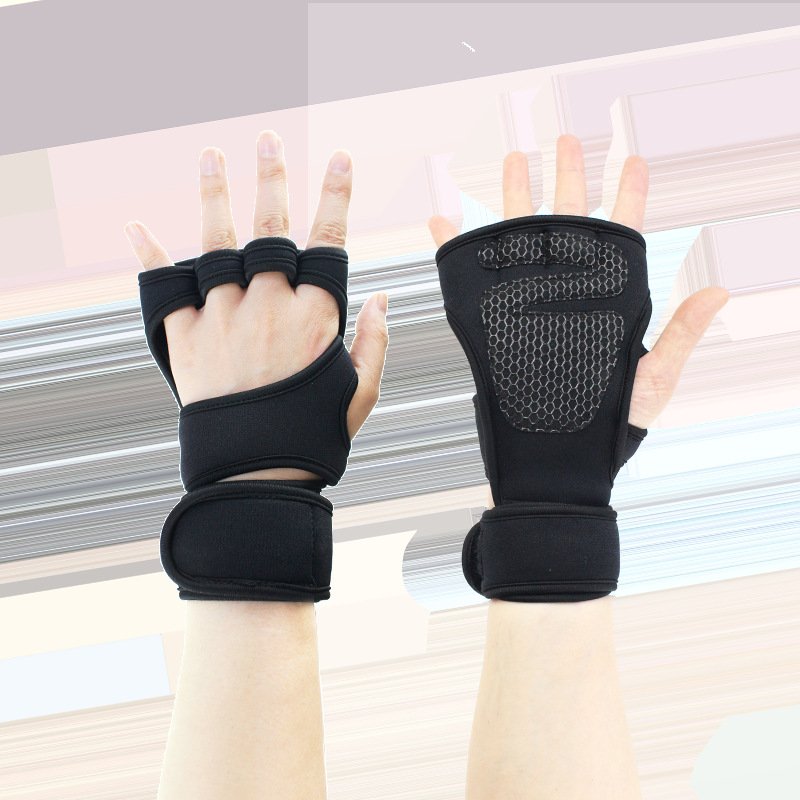 Sports cycling gloves, casual fitness diving materials, fitness gloves, silicone pull up gloves, exercise gloves