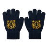 Children's gloves Halloween girls winter warm and cold proof split finger cartoon cute men's thin knitted full finger gloves