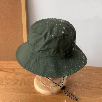 Waterproof fisherman hat, storage bag, basin hat, summer thin design, quick drying outdoor hiking hat, men's sun hat, children's sun hat
